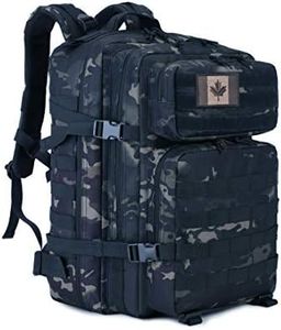 MEWAY 42L Military Tactical Backpack Large Army Rucksacks Bag Outdoors Hiking Daypack Hunting Backpacks（CP）