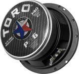 TORO TECH – PM6, 6.5 Inch Mid-Range Pro Audio Coaxial Speaker - 140 Watts RMS Power / 70 Watts Music Program, 8 Ohm, 1.5" KSV Voice Coil (Sold As Each)