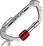 GPCA Carabiner Keychain Clip, Key Organizer, Key Ring, car Key Holder, Multi Tool EDC Gear with Bottle Opener