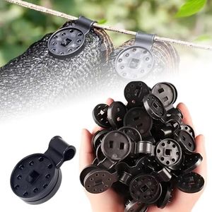 2026 New Shade Cloth Clips, Heavy Duty Lock Grip Tarp Clamps Clips for Sunshade Netting, Shade Cloth Gripper Clips, Sun Shade Locking Clips for Mesh Bird-Proof Garden Agricultural Nets (100, Black)