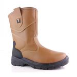 Tuffking 9050 S1P Mens Tan Fur Lined Steel Toe Cap Rigger Safety Boots Work Boot (11 UK)