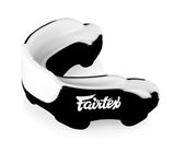 Fairtex MG3 Gel Mouth Guard Protection Muay Thai Kick Boxing MMA CE Approved (Black)