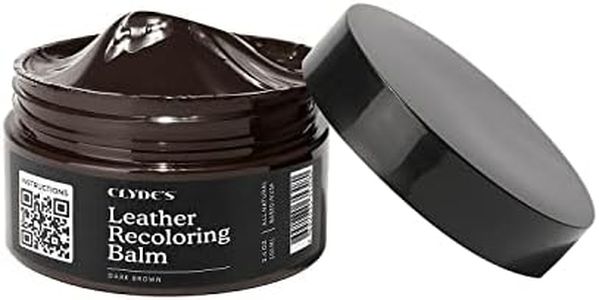 Clyde's™ Recoloring Balm | Non-Toxic Material Dye & Restorer for Furniture, Car Seats, & More | 23 Colors