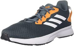 Adidas Mens Harquin M BLUOXI/FTWWHT/ORARUS/CBLACK Sneaker - 8 UK (GA1119)