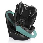 Evenflo Revolve360 Slim 2-in-1 Rotational Car Seat (Canton Black)