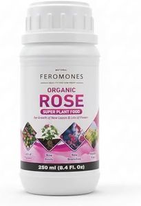 Feromones Organic Rose Fertilizer Super Plant Food - For Rose Plants Growth and Flowering Fertilizer