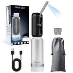 Portable Bidet for Travel,Rechargeable Travel Bidet Handheld Sprayer with Bottle Adapter,Waterproof High Pressure Bidet for Women/Men, Personal Hygiene Cleaning,Soothing Postpartum Care,Perineal