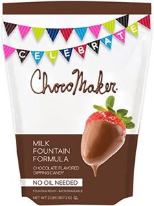 ChocoMaker Milk Chocolate Microwavable Fondue and Fountain Dipping Candy - 2 Pound Bag