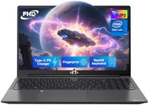 NIMO 15.6" IPS FHD Laptop, Intel Pentium Quad Core N100 16GB RAM 1TB SSD (Beat i3-1115G4, Up to 3.4GHz) Computer with Backlit Keyboard Fingerprint Type-C Charger WiFi 6 BT5.2, for Student and Home