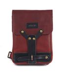 Trip Machine Company Leather Thigh Bag (Cherry Red)