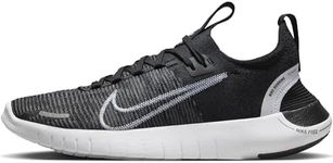 NIKE Women's W Free Rn Fk Next Nature Low, Black, White, Anthracite, 7 UK