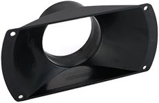 Woodriver Dust Connection 4" Abs Bell Nozzle Dust Collection Fitting