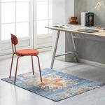 Anji Mountain Rug'd Chair Mat for All Surfaces- Anti-Slip, Easy Rolling, Premium Floor Protection Chairmat, Exclusively designed for home offices, Las Cruces (40x54”)