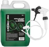 CARSHARK Non Acidic Wheel Cleaner 5 Litre with Long Hose Trigger, Heavy Duty Formula