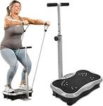 Lifepro Vibration Plate Exercise Machine with Magnetic Acupoints, Whole Full Body Vibration Platform Machine for Beginners & Recovery, Vibration Plate for Lymphatic Drainage, Full Body Workout Machine