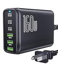 Nexwell 160W USB C Charger, 6 Ports