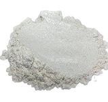 BMC-White Pearl Powder Pigments for Candles, Soaps, Cosmetics, Resin art-30 Grams