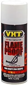 VHT SP118 FlameProof Coating Flat White Primer Can - 11 oz.