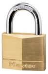 Master Lock 140D Solid Brass Keyed Different Padlock with 1-9/16-Inch Wide Body, 7/8-Inch Shackle