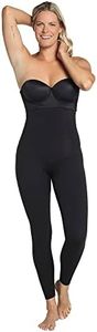 Leonisa Shapewear Bauchweg Damen Leggings/high Waist Body Shaper Sport Leggings-Schwarz-M