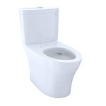 TOTO CST446CEMGN#01 Aquia Two-Piece Toilets, Cotton White