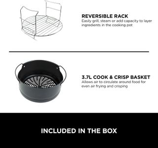 Ninja Foodi 9-in-1 Multi Cooker, 6L – Pressure & Air Fryer