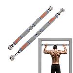 ONETWOFIT Pull Up Bar Doorway Chin Up Bar Household Horizontal Bar Home Gym Exercise Fitness OT033