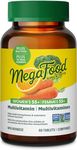 MegaFood Women's Multivitamins Mineral Supplements for Women 50 Plus | Woman's Health Vitamin A C D3 E B6 Magnesium Biotin Zinc Multivitamins Supplements Over 50 and Over 55 Plus for Womens Her Adults | 60 Tablets