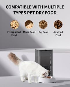 PETKIT Automatic Cat Feeder 3L – App Control, Stainless Steel Bowl, Anti-Clog