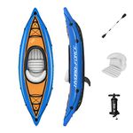 Bestway Hydro Force Cove Champion - Inflatable - 1-Person - with Pump and Paddle - Blue