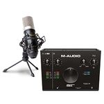 M-Audio AIR 192|4 & Marantz Pro MPM1000-2-In/2-Out USB Audio Interface with Recording Software & XLR Condenser Microphone with Shockmount and Stand