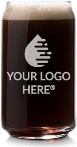 Lifetime Creations Bulk Custom Logo Engraved Beer Can Glasses – 16 oz – Set of 72 – Corporate & Promotional Gifts