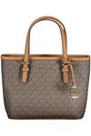 Michael Kors Women's Tote Bag, Brown Sig, XS, Carry All