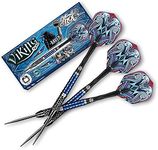 Shot! Darts Viking Raven 90% Tungsten Pro Throwing Darts Steel Tip Set, Professional – Made in New Zealand – Designed Dart Flights for Women & Men – Metal Tip Bar Darts for Adults