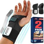 FEATOL 2 Pack Carpal Tunnel Wrist B