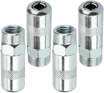 49-16-2649 Grease Gun Couplers Fits for Milwaukee M18 Cordless 2-Speed Grease Gun and The M12 Cordless Grease Gun& 49-16-2647 48" Grease Gun -(4pc) 10000PSI High Pressure Grease Coupler