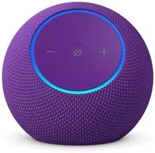 Amazon Echo Dot Max (newest model), Alexa speaker with room-filling sound and nearly 3x bass, Great for living rooms and medium-sized spaces, Designed for Alexa+, Amethyst