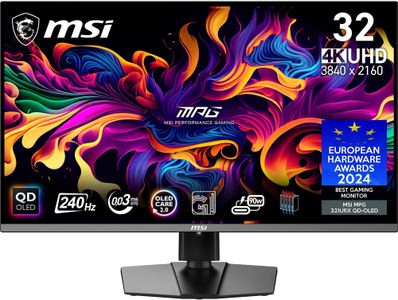 MSI 31.5" 4K OLED Gaming Monitor – MPG 321URX