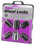 McGard 24548 Chrome/Black, 1/2-Inch-20 Thread Size Cone Seat Wheel Lock, Set of 5