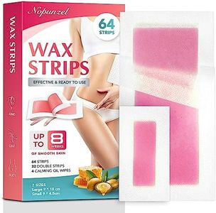 Wax Strips 64 At Home Hair Removal Kit