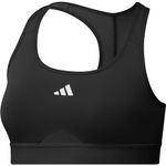 adidas Women's PowerReact Training Bra, Black, L