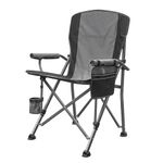 ENAVANT Portable Oversized Folding Camping Folding Chair with Carrying Bag, Cup Holder Included, Holds up to 500 lbs