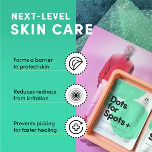 Dots for Spots Acne Patches 60-Pack – Hydrocolloid Spot Treatment
