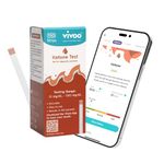 Vivoo at Home Ketone Test: 150 Strips, Easy & Fast Results (in 40 Seconds), Track Your Ketone Levels Anytime & Log Your Results & Track Your Progress in Vivoo App