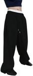 SHENHE Men's Baggy Pants Wide Leg D