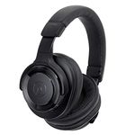 AudioTechnica ATH-WS990BT Wireless High-Resolution Noise-Cancelling Over-Ear Headphones with Built-in Microphone and Control (Black)