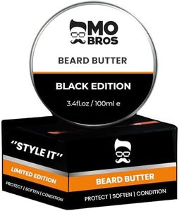 Beard Butter For Men 100ml - Black Edition. Cologne Inspired. Nourishing and Hydrating alternative to Beard Balm. Rich in Vitamins. Promotes Beard Growth.