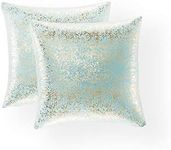 Xinrjojo Pack of 2, Shiny Cushion, 