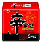 Nongshim Shin Ramyun Korean Style Spicy Noodle Soup Instant Noodles, 21.16 oz ℮ 600 g