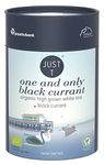 JUST T One and Only Black Currant Premium Loose Leaf Tea (80g) | Organic White Tea – Combined with Black Currant | Organic Loose Tea – High-Grown Tea in a Sustainable Storage Tin for All Tea Lovers